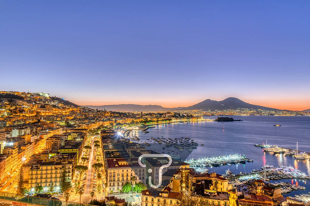 vista aerea Napoli